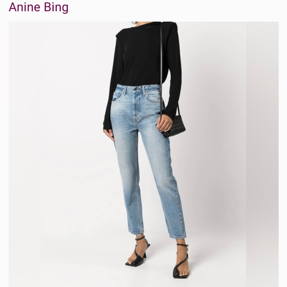Anine Bing Relaxed Skinny Jeans Size 26 - Picture 9 of 15